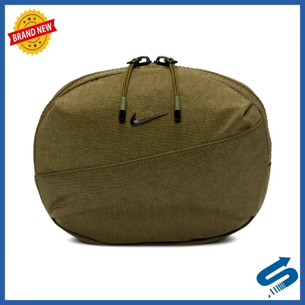 Small Nylon Crossbody Bag with Adjustable Strap, 2L Capacity